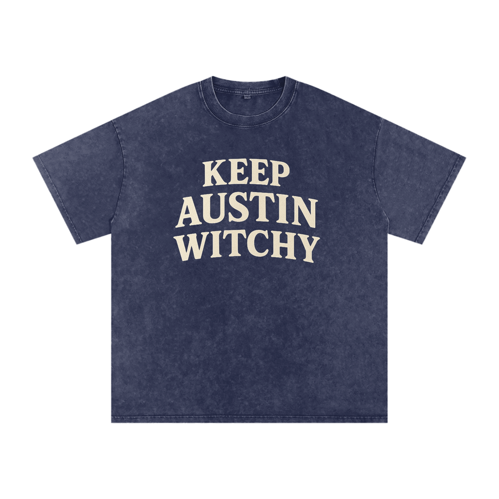 Keep Austin Witchy Oversized T-Shirt (Large Logo)