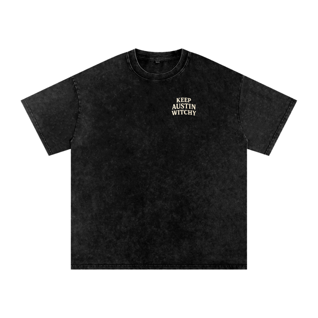 Keep Austin Witchy Oversized T-Shirt (Small Logo)