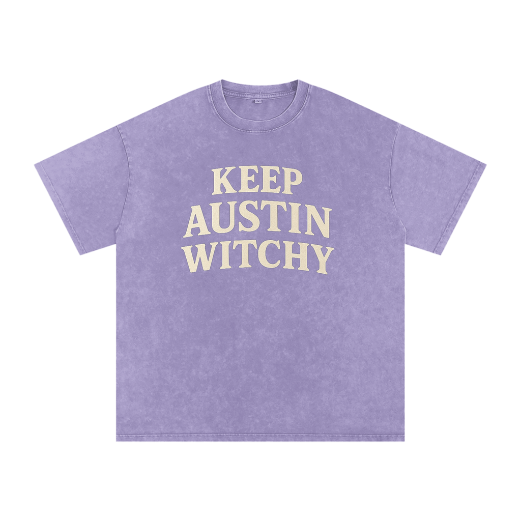 Keep Austin Witchy Oversized T-Shirt (Large Logo)