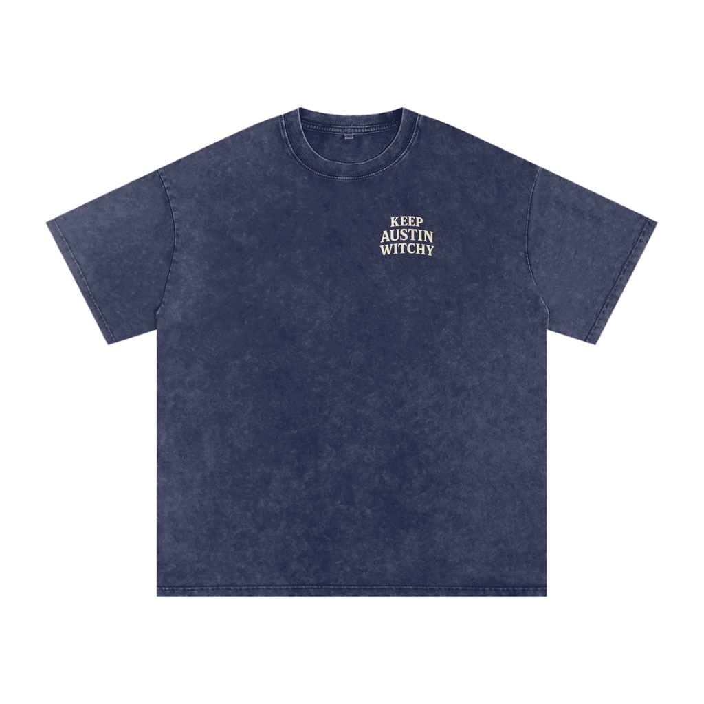 Keep Austin Witchy Oversized T-Shirt (Small Logo)