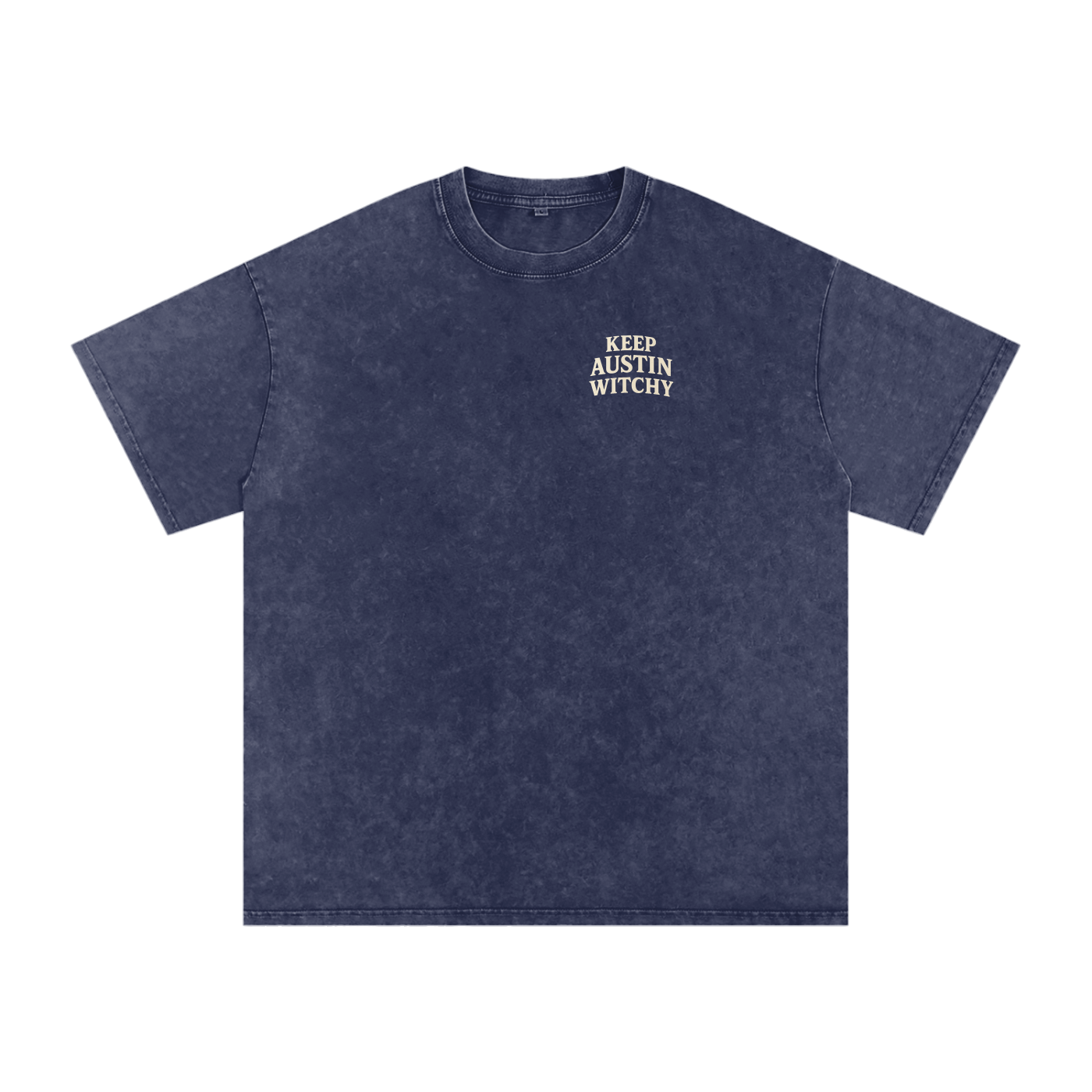 Keep Austin Witchy Oversized T-Shirt (Small Logo)