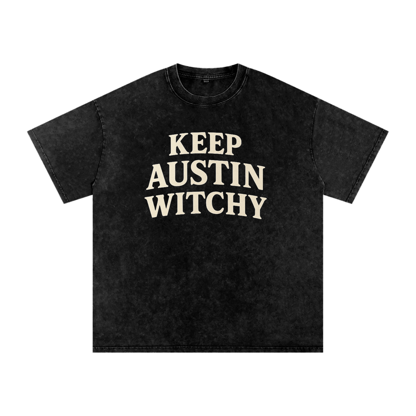 Keep Austin Witchy Oversized T-Shirt (Large Logo)