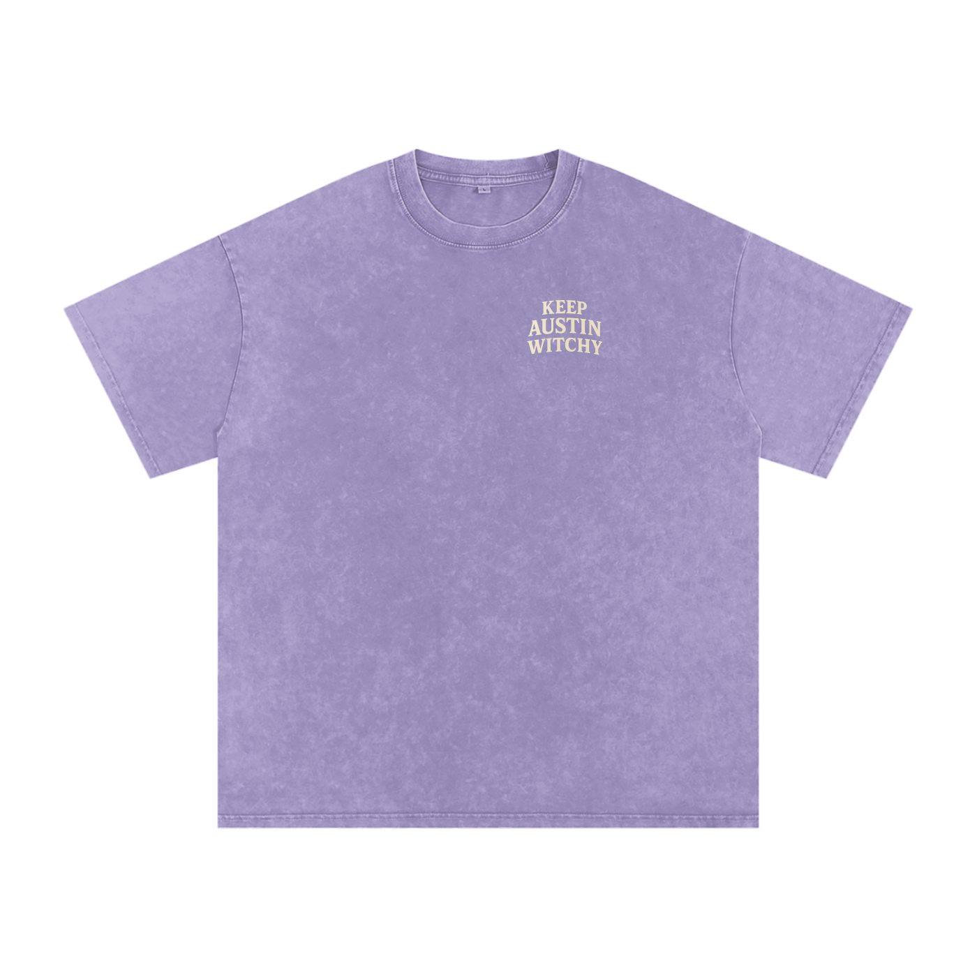 Keep Austin Witchy Oversized T-Shirt (Small Logo)