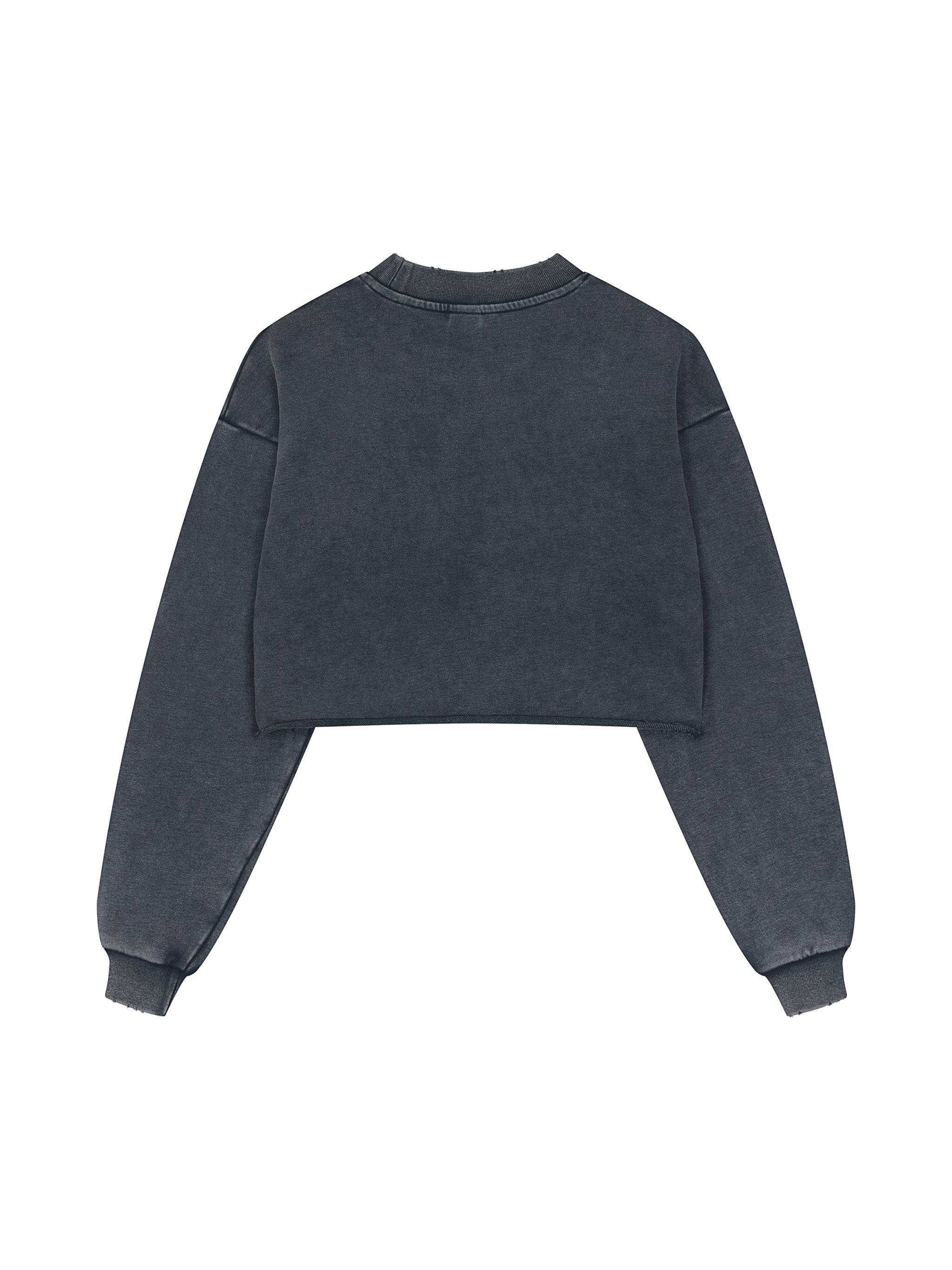 Keep Austin Witchy Cropped Crewneck (Small Logo, Multiple Colors)